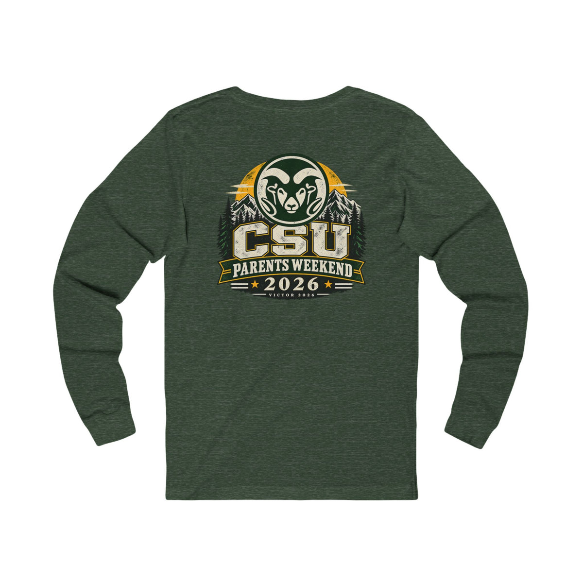 Coloradans for Victor Marx | CSU Parents Weekend 2026 Long-Sleeve | CFVM | Liberty & Victory Co.