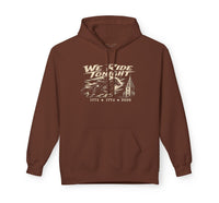 Patriotic Christian Hoodie | We Ride Tonight 1776 Founders Line | Original Midnight Rider | Liberty & Victory Co.