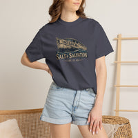 Christian Faith T-Shirt | No Luck Salt & Salvation Everyday Essentials | Salt & Salvation | Liberty & Victory