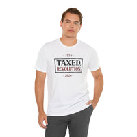 Patriotic Christian T-Shirt | Taxed. Revolution. 1776–2026 Anniversary Everyday Tee | Liberty-In-One | Liberty & Victory