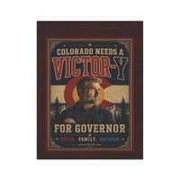 Patriotic Garden Flag | Victor-Y for Governor | Liberty-In-One | Liberty & Victory