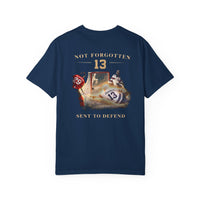 Patriotic T-Shirt | USA Hockey Johnny Gaudreau #13 Memorial | Sent to Defend Tribute | Liberty & Victory