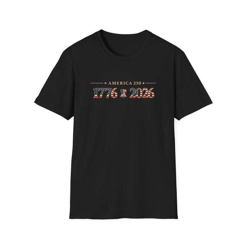 Patriotic Christian T-Shirt | America 250th Anniversary 1776-2026 Founder Tee | Liberty-In-One | Liberty & Victory