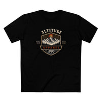 Christian | Altitude Apparel — T-Shirt | Mountain Faith × Higher Living | Est. 33 AD | Veteran-Owned Small Business | Liberty & Victory Co.