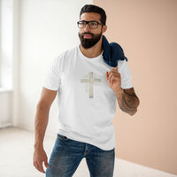 Christian T-Shirt | Rustic Wood Cross In God We Trust Faith Tee | Veteran-Owned | Liberty & Victory Co.