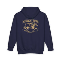 Christian Patriotic Hoodie | Midnight Rider Signature Line Heritage 1775 Revere Edition | Original Midnight Rider | Liberty & Victory Co.