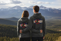 Strength Courage Colorado Victor Rooted Cross Hoodie — Elite Vintage Hoodie
