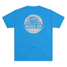Coastal Faith T-Shirt | Move On — Breathe In Breathe Out Coastal Redemption New Orleans Streetcar | Salt & Salvation Line | Veteran-Owned | Liberty & Victory Co.