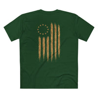 Patriotic Faith | We Ride Tonight — Midnight Rider: The Ride Continues — Premium Front + Back 1775 T-Shirt | Veteran-Owned Small Business | Liberty & Victory Co.