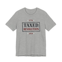 Patriotic Christian T-Shirt | Taxed. Revolution. 1776–2026 Anniversary Everyday Tee | Liberty-In-One | Liberty & Victory