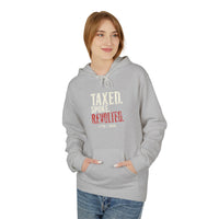Patriotic Hoodie | Taxed. Spoke. Revolted. 1776 Founders Line | Liberty-In-One | Liberty & Victory