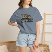 Christian Faith T-Shirt | No Luck Salt & Salvation Everyday Essentials | Salt & Salvation | Liberty & Victory