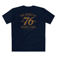Christian Patriotic T-Shirt | Spirit of '76 Restore the Roar 1776–2026 Signature | Liberty-In-One | Liberty & Victory