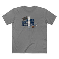 Faith & Sport | Fall Family Football — T-Shirt Faith Runs Through It-Detroit Edition | Game Day Faith Tee | Veteran-Owned Small Business | Liberty & Victory Co.