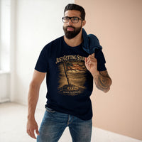 America 250 T-Shirt | Just Getting Started 1776 | Patriotic Christian Apparel | Liberty & Victory