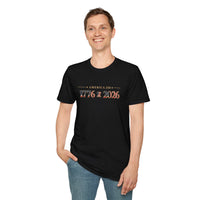 Patriotic Christian T-Shirt | America 250th Anniversary 1776-2026 Founder Tee | Liberty-In-One | Liberty & Victory