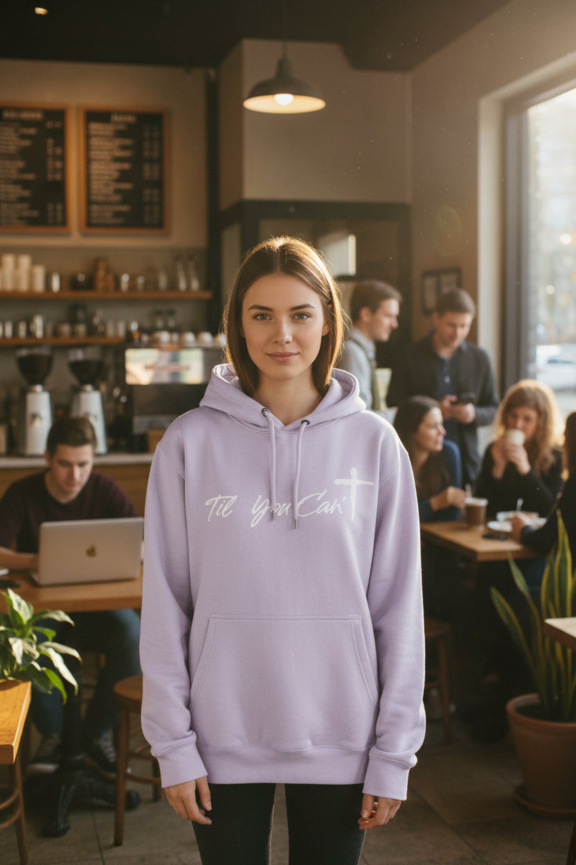 Til You Can't Faith Hoodie | Christian Fleece Sweatshirt