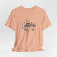 Coastal Redemption Tee — Nautical Compass Graphic T-Shirt