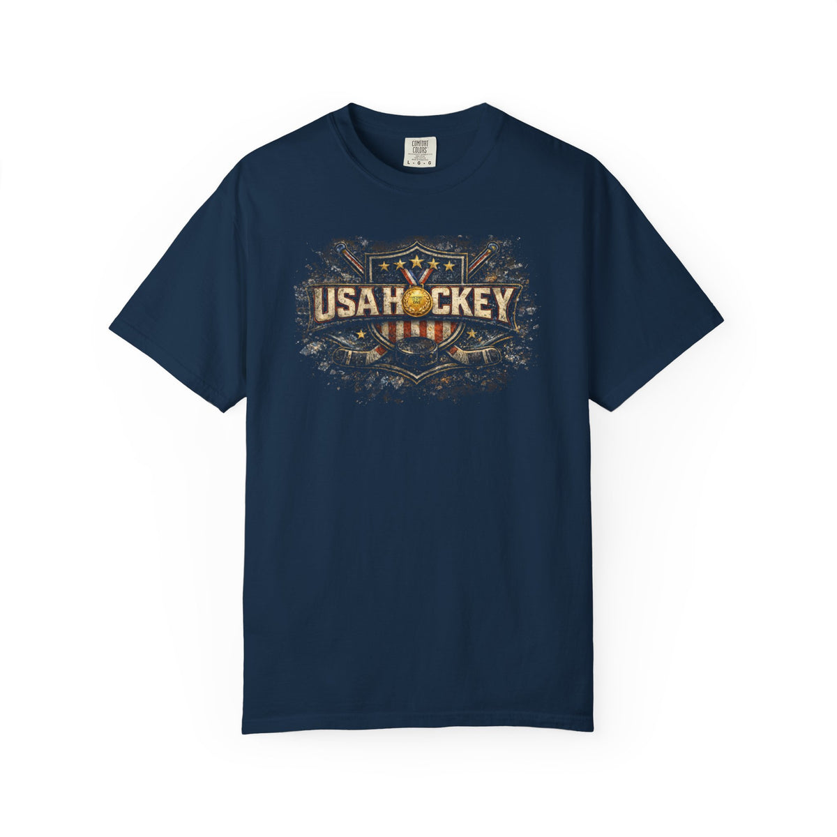 Michigan Connection Golden Games | USA Hockey Milan 2026 | Vintage Skate Design | Liberty & Victory