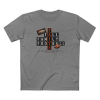 Faith & Sport | Fall Family Football — T-Shirt Faith Runs Through It-Denver Edition | Game Day Faith Tee | Veteran-Owned Small Business | Liberty & Victory Co.