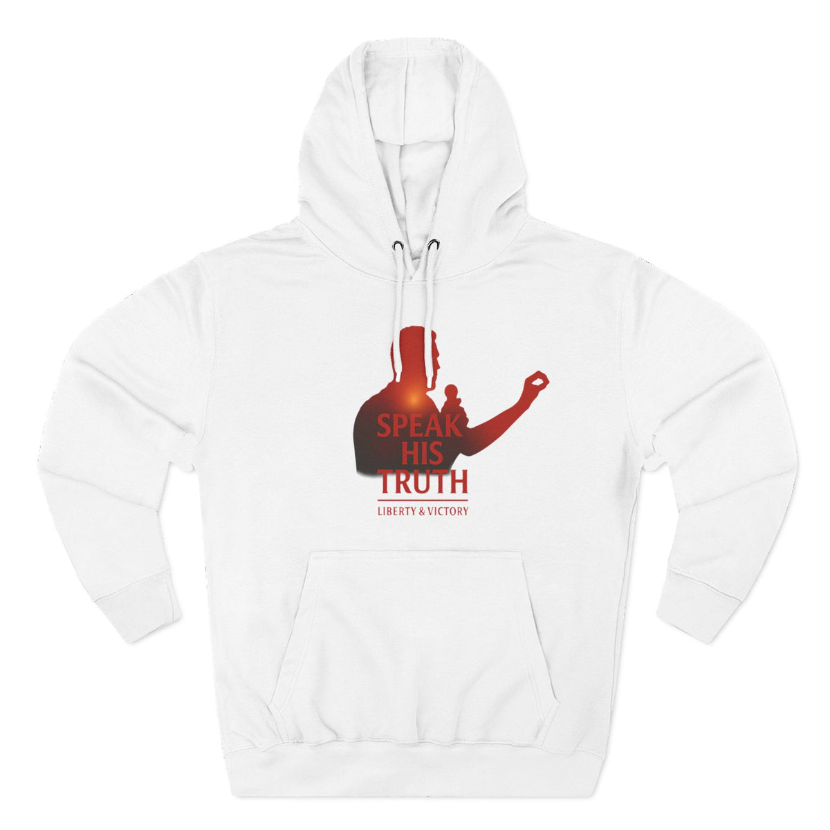 Speak His Truth Hoodie — Christian Faith Graphic Pullover