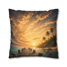 Faith Throw Pillow Cover | By His Grace We Come Ashore | Nautical Christian Decor | Liberty & Victory Co.