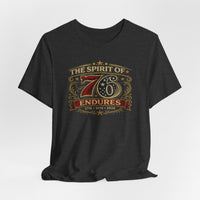 The Spirit of 76 Endures T‑Shirt — Patriotic 1776‑1976‑2026 Anniversary Tee