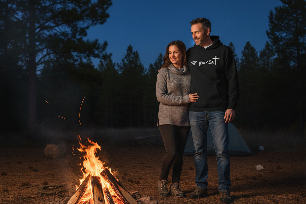 Til You Can't Faith Hoodie | Christian Fleece Sweatshirt