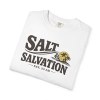Coastal Faith T-Shirt | Beach Palm Vintage Surf Tee | Salt & Salvation | Liberty & Victory