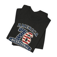 Patriotic T-Shirt | America 1776 Bicentennial 76 Essentials | Liberty-In-One | Liberty & Victory