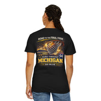 College Basketball T-Shirt | Michigan Wolverines Final Four Tee | Sports Faith Apparel | Liberty & Victory