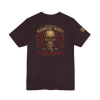 Christian Patriotic T-Shirt | Midnight Rider We Ride Through It Cinco Edition Signature | Liberty-In-One | Liberty & Victory