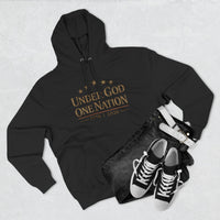 Patriotic Christian Hoodie | Under God One Nation | 1776–2026 America 250 Pullover | Liberty & Victory Co.