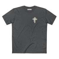 Cross & Flag 1776-2026 Front Back Graphic T-Shirt