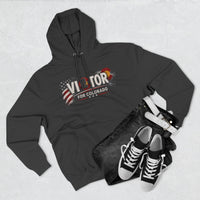 Patriotic Hoodie | Victor for Colorado American Flag Design | Veteran-Owned | Liberty & Victory Co.