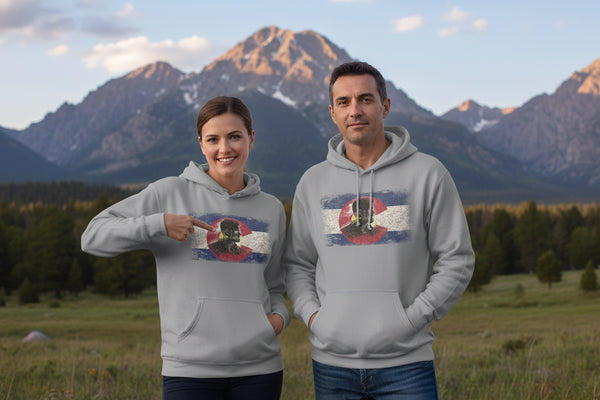 Victor Distress Colorado Premium midweight Hoodie