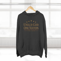 Patriotic Christian Hoodie | Under God One Nation | 1776–2026 America 250 Pullover | Liberty & Victory Co.
