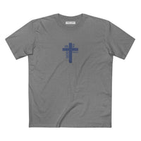 Cross American Flag 1776-2026 Front Back Vintage T-Shirt