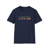 Patriotic Christian T-Shirt | America 250th Anniversary 1776-2026 Founder Tee | Liberty-In-One | Liberty & Victory