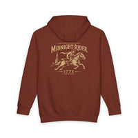 Christian Patriotic Hoodie | Midnight Rider Signature Line Heritage 1775 Revere Edition | Original Midnight Rider | Liberty & Victory Co.