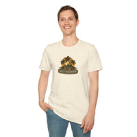 Christian Faith T-Shirt | Salt & Salvation Island Crest Founders Line | Salt & Salvation | Liberty & Victory