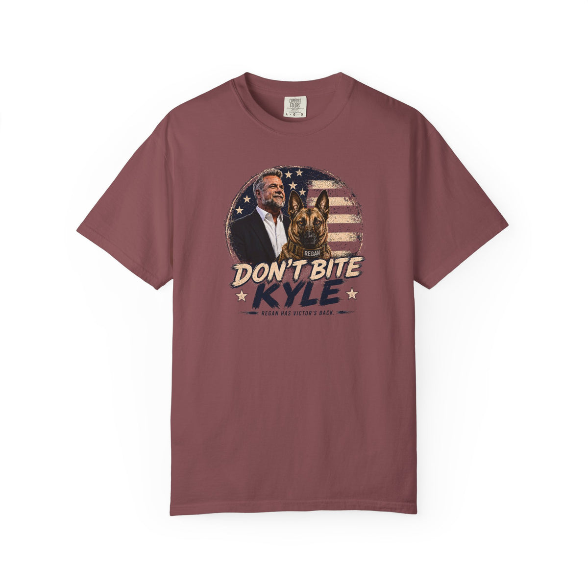 Coloradans for Victor Marx | Don't Bite Kyle Garment-Dyed Tee | CFVM | Liberty & Victory Co.