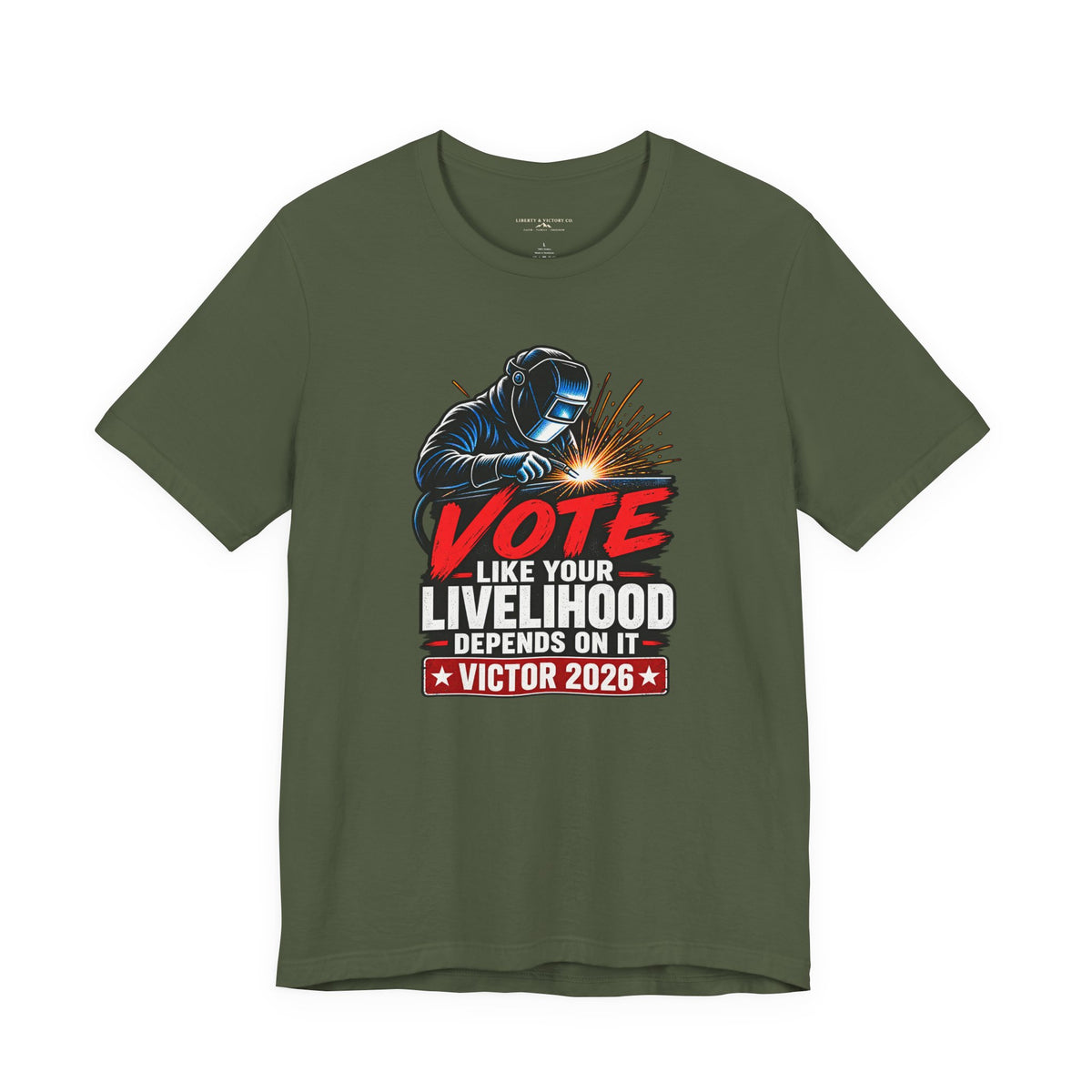 Coloradans for Victor Marx | Vote Like Your Livelihood — Welding Edition | CFVM | Liberty & Victory Co.