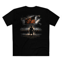 Christian Faith | Stand Firm — The Battle Is Not Yours · 2 Chron 20:15 Signature Tee| Veteran-Owned Small Business | Liberty & Victory Co.