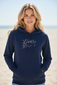 Liberty-In-One Embroidered Hoodie | Premium Faith Pullover
