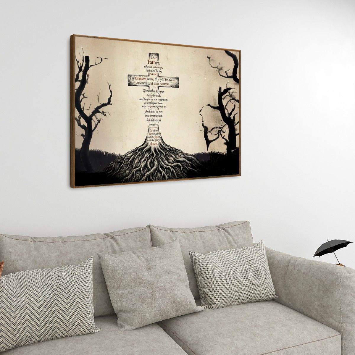 Frameable Canvas Prints Wall Art (Horizontal)