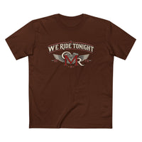 Patriotic T-Shirt | We Ride Tonight | Revere MC | OMR Winged Emblem | 1776–2026 | Liberty-In-One | Signature Line | Veteran-Owned | Liberty & Victory Co.