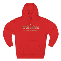 Independence 1776–2026 Hoodie — America 250 Vintage Flag Pullover