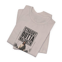 Christian | Straight Outta Nazareth — T-Shirt Jesus Street Graphic Unisex Tee | Veteran-Owned Small Business | Liberty & Victory Co.