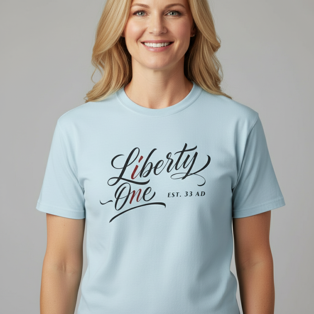 Liberty One — EST. 33 AD Premium Faith Tee